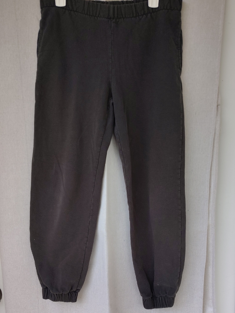 Brandy Melville Black Elastic-Waist Jogger Pants